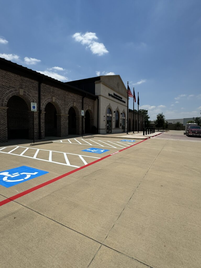 Fire Lane Striping - Denton