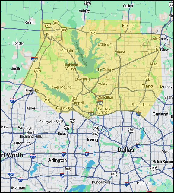 Service Area Map